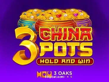 3 China Pots